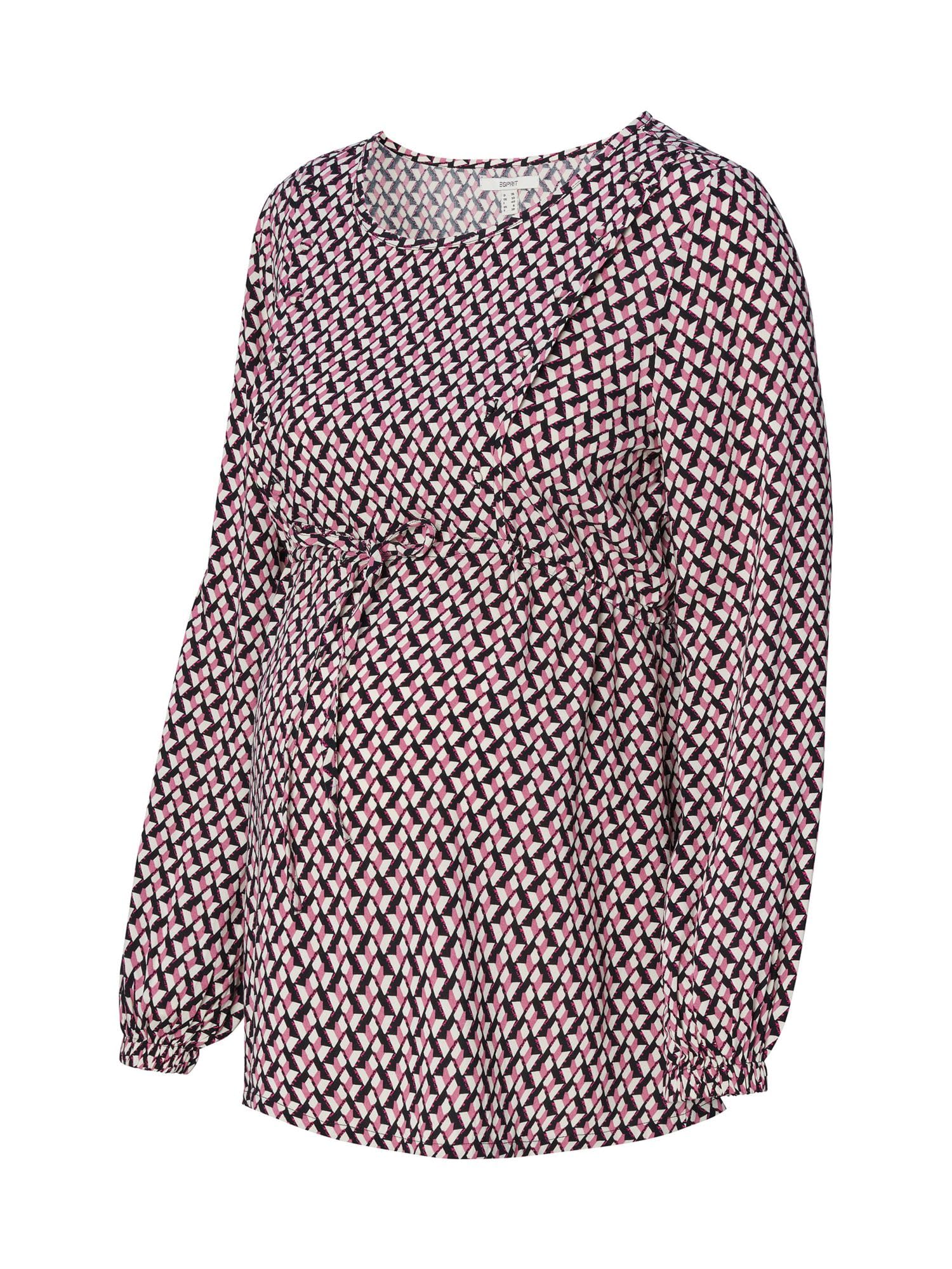 ESPRIT Maternity Damen Blouse Nursing Long Sleeve Allover Print Bluse