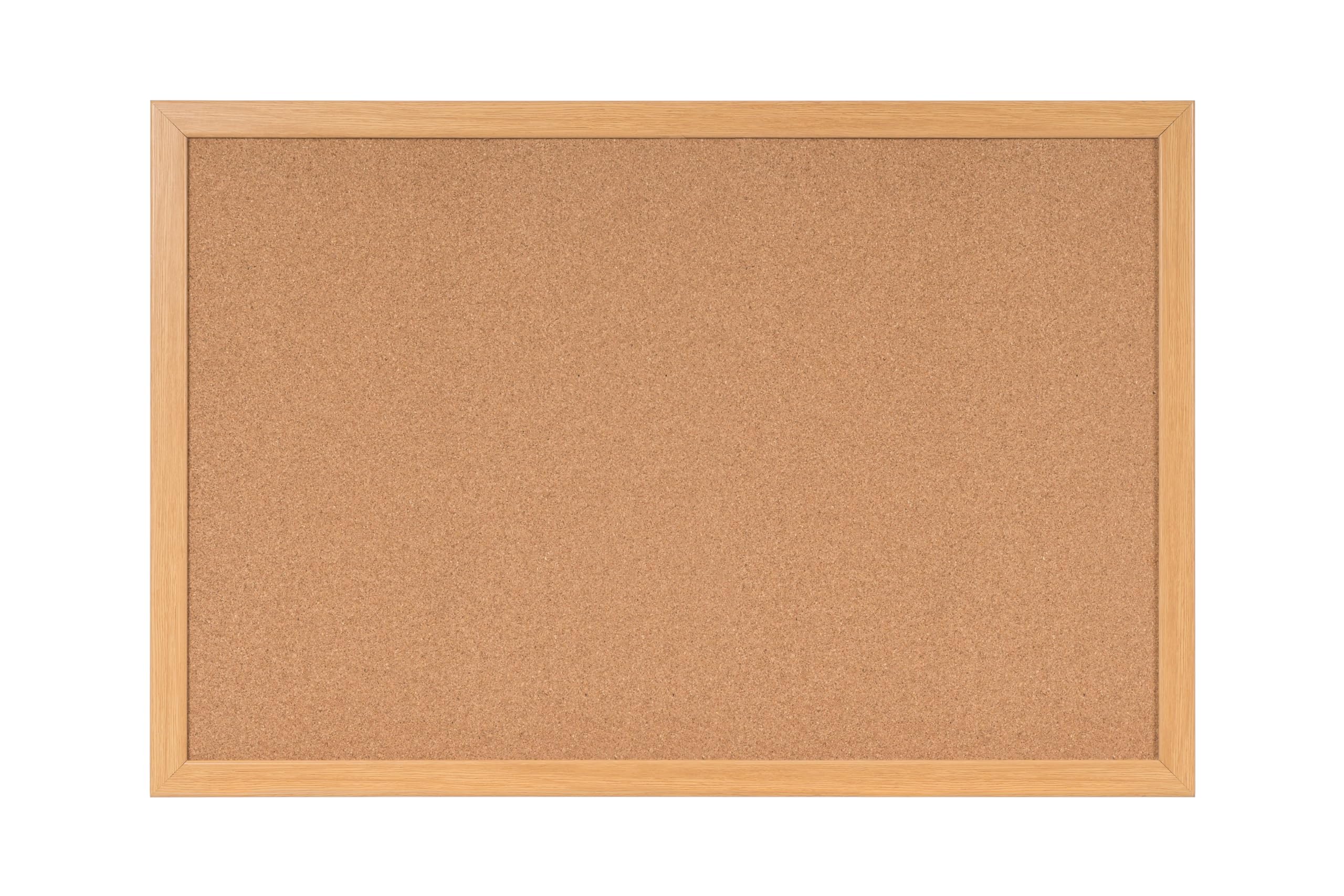 Bi-Office Earth Notice Board, Cork Surface, Prime Oak MDF Frame, 240 x 120 cm