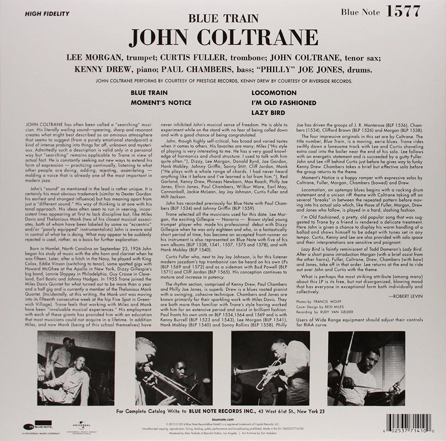Kind Of Blue - Blue Train - Miles Davis and John Coltrane HQ LP Bundling