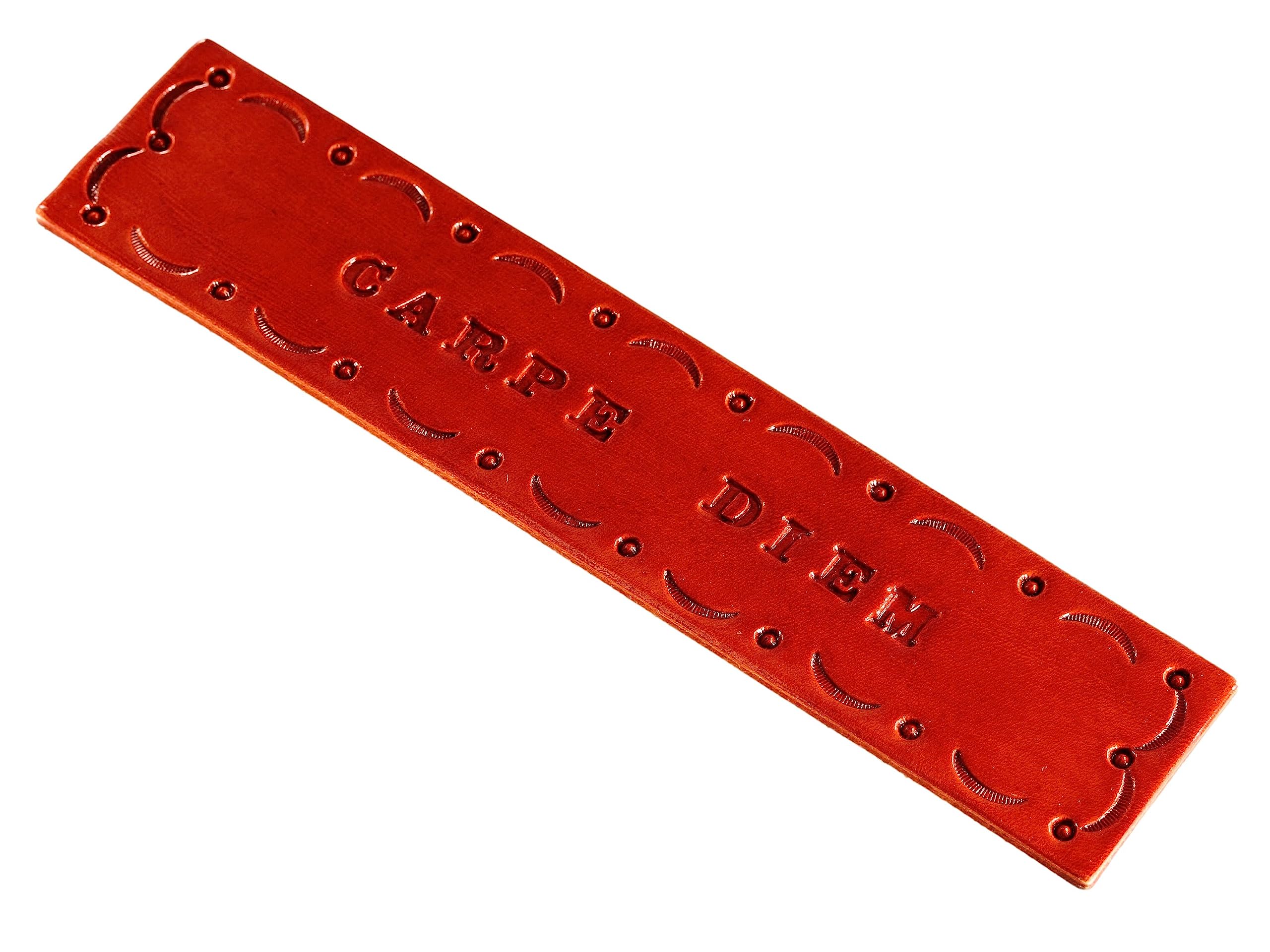 Inspirational Seize The Day Carpe Diem Book Mark, Handmade Premium Quality Bookmark