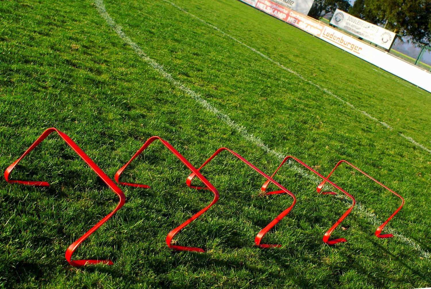 POWERSHOT Lot de 5 Haies d'entraînement Hauteur au Choix - Idéal pour Les entraînements de détente et de vivacité