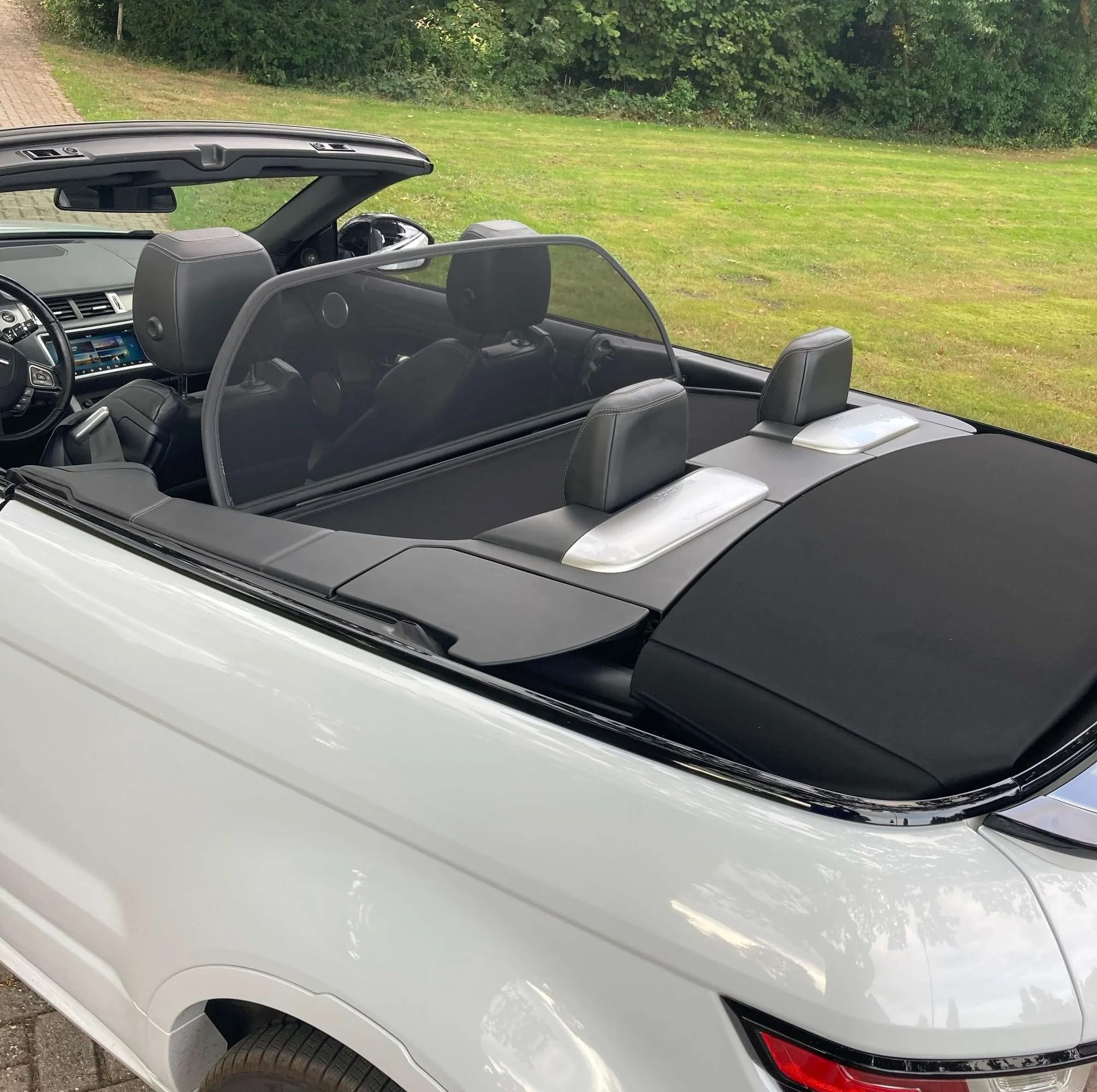 Déflecteur De Vent Pour Range Rover Evoque (2015+) - Pliable Et Noir - GermanTuningParts