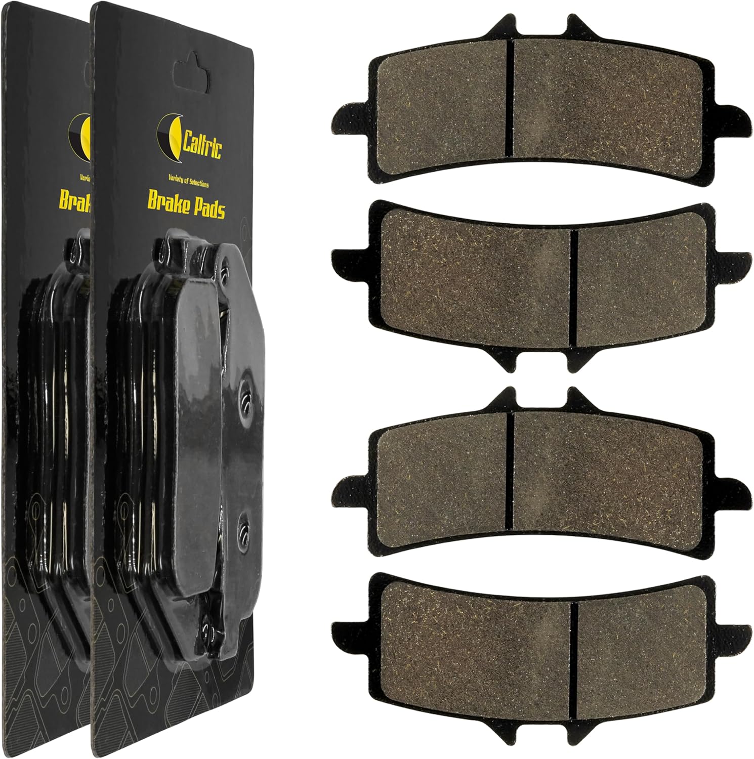 Caltric Front Brake Pads Compatible with Kawasaki Ninja Zx-10R Zx10R Zx1000 Zx 1000 2016-2017