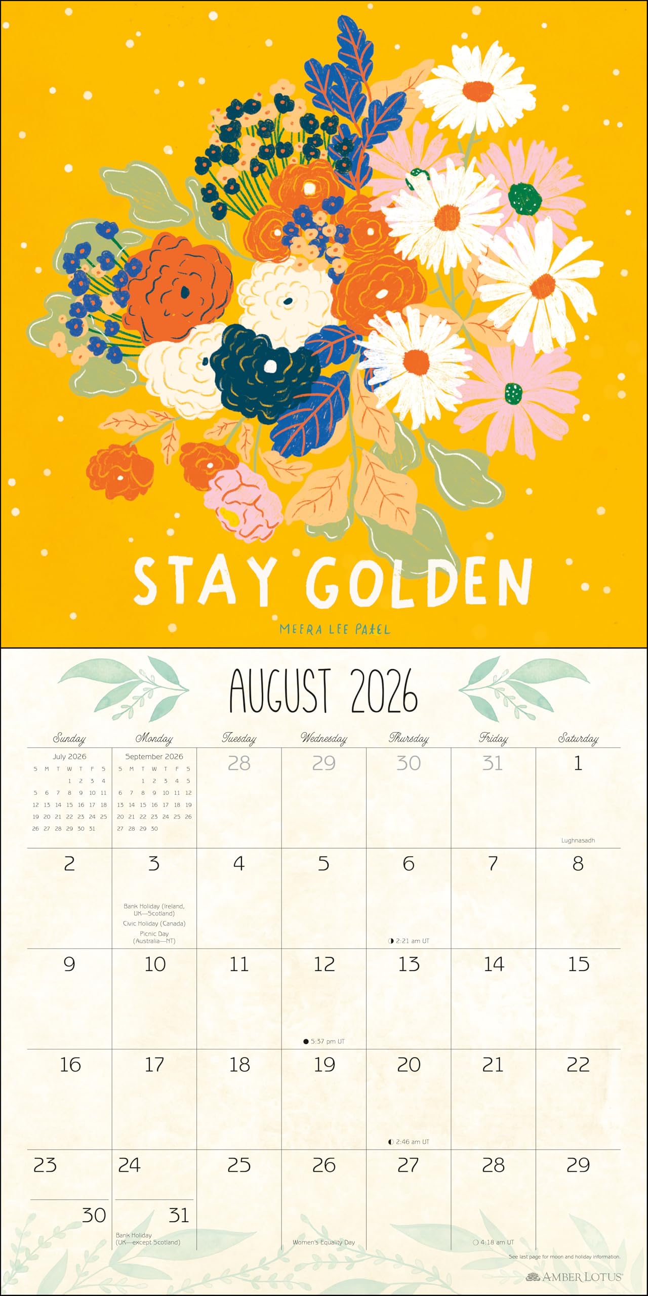 Meera Lee Patel 2026 Wall Calendar: You Are Made of Stars