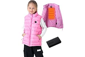 Kids' Puffer Heated Vest: Your Child's Winter Warmth Buddy