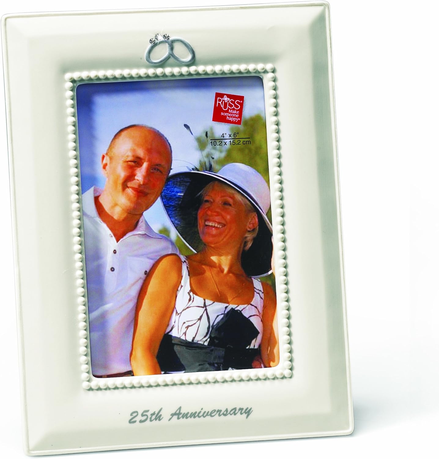 Russ 25th Anniversary Frame, 4 by 6Inch Single Frames