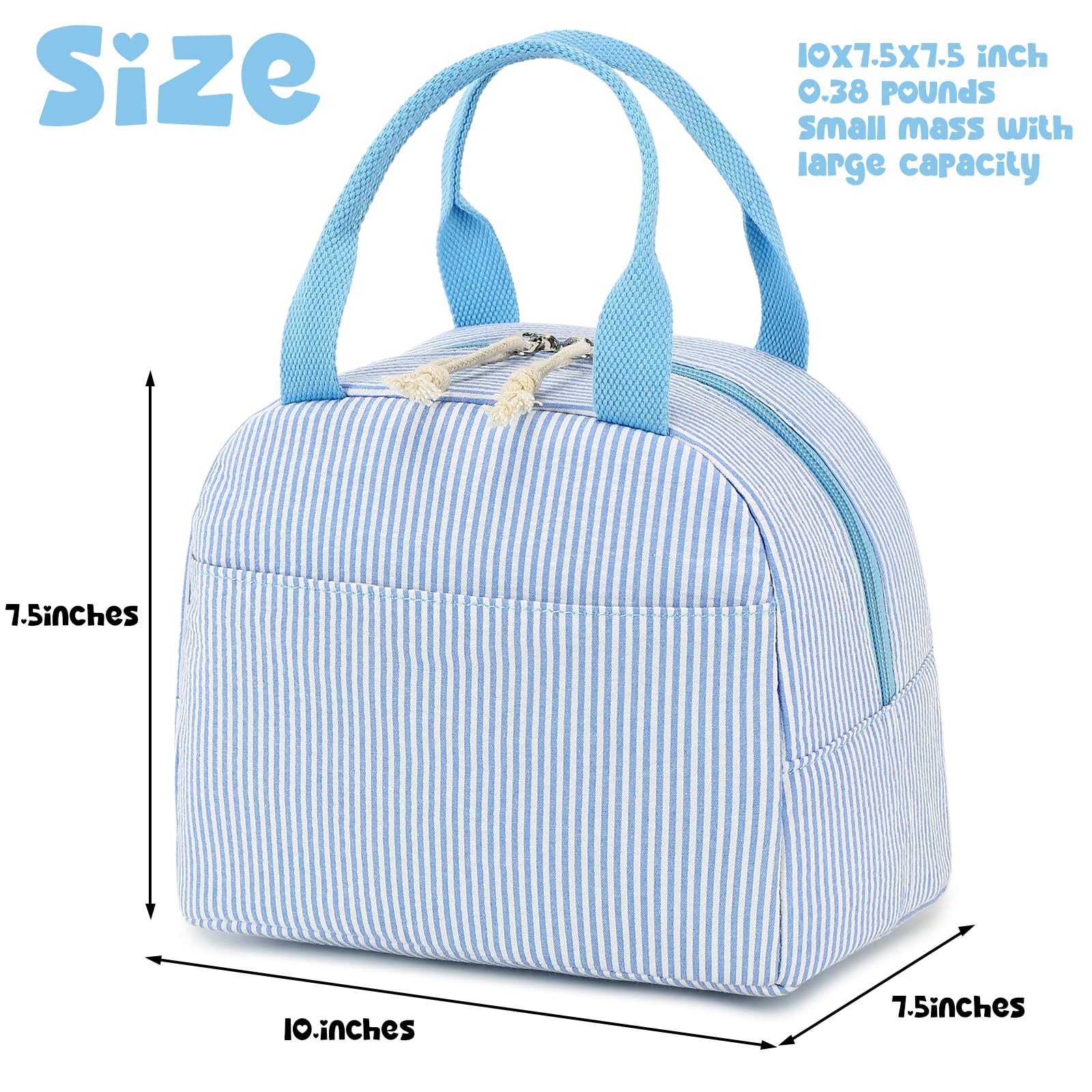Amazon.com: Bluboon Lunch Box for Women Cute Lunch Bag Reusable