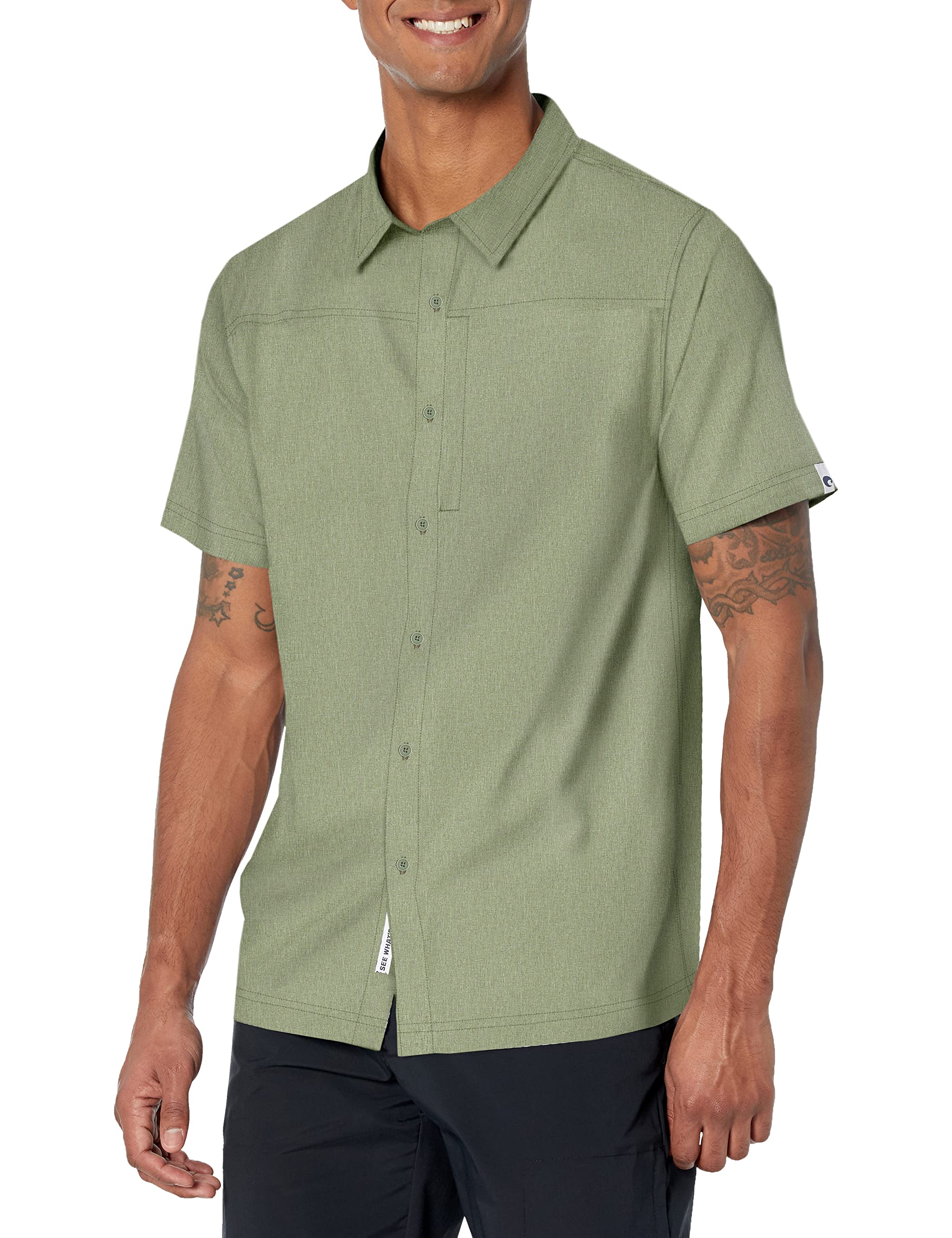 Chemise tissée mixte Costa Del Mar performance performance hyb - 3