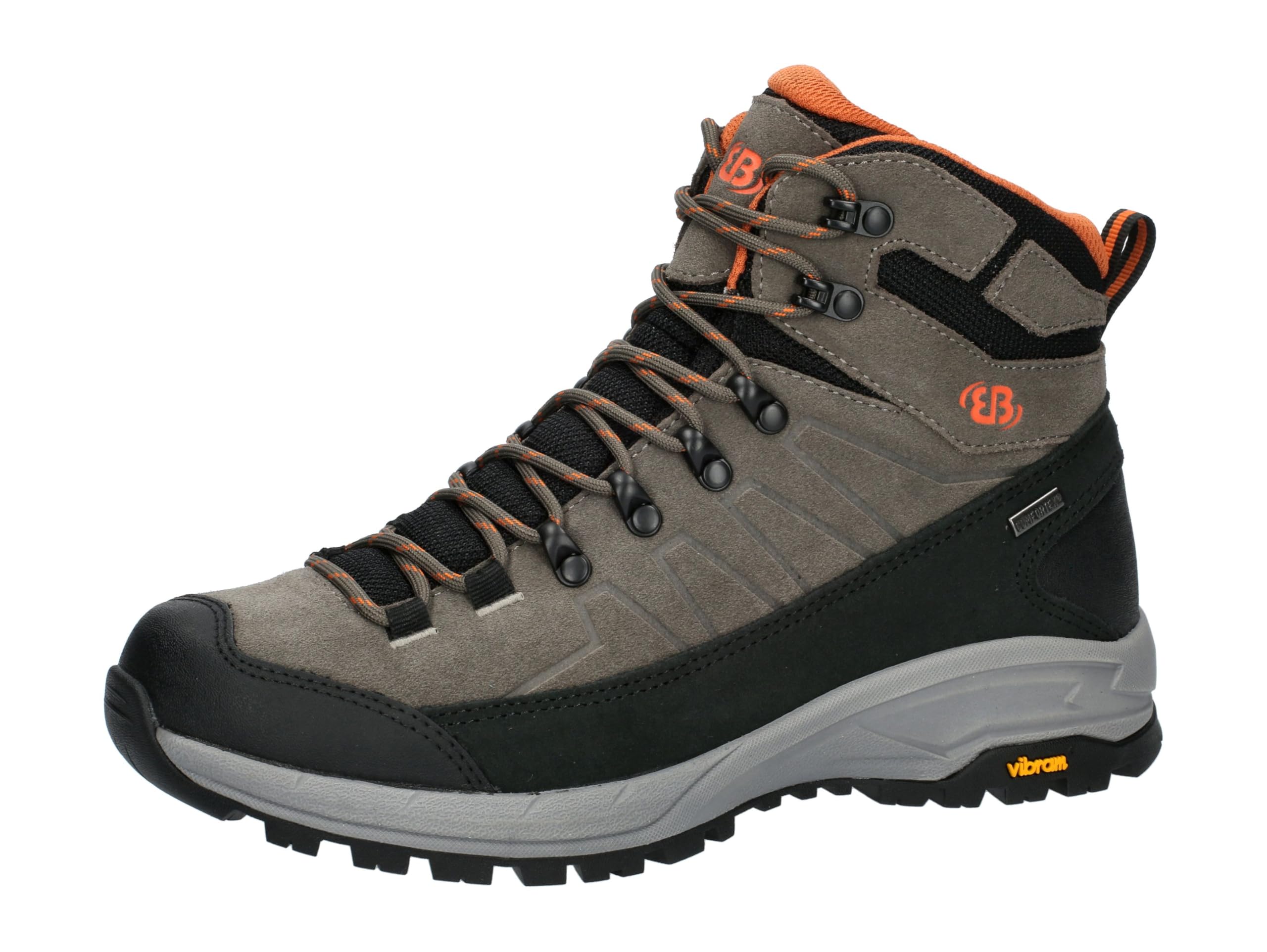 Brütting Unisex's Mount Sellery Trekking Boots, Brown Orange, 8 UK