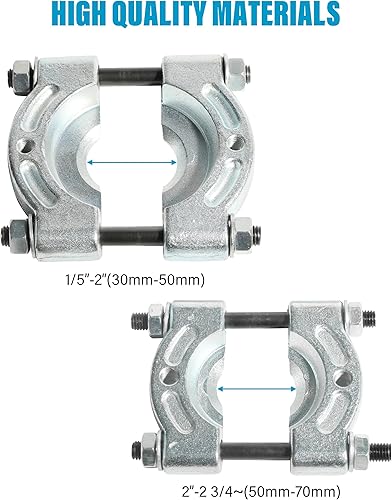 Miniatura 3 de RACOONA Extractor de rodamientos, separador de rodamientos, accesorios de coche de alta resistencia de 5 toneladas de capacidad de 2 pulgadas y 3