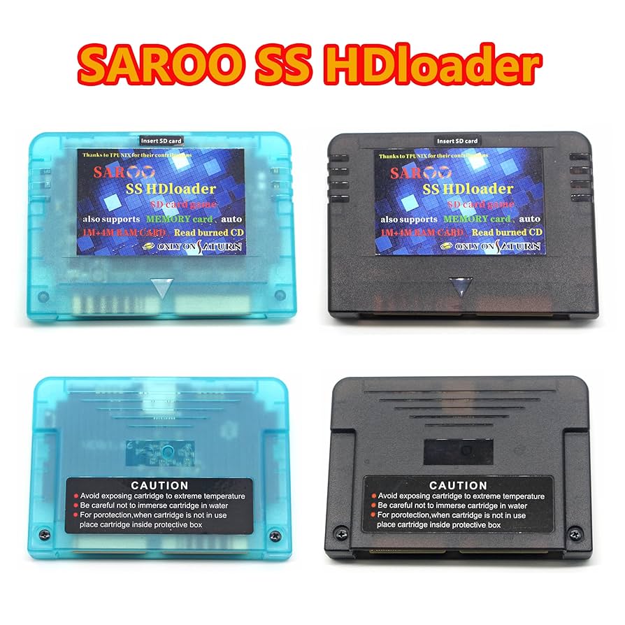 SAROO サロー HDloader Ver1.32f 張り紙とスケルトンシェル SAROO サロー HDloader Ver1.32f 張り紙とスケルトンシェル