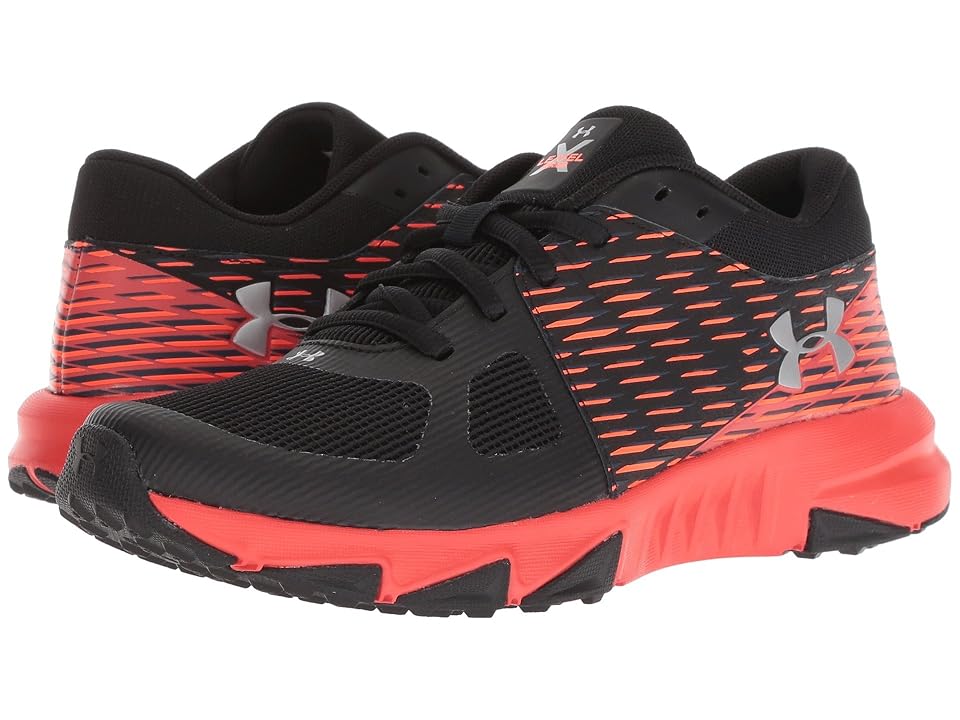 

Under Armour Kids UA BGS X Level Prospect (Big Kid) (Black/Radio Red/Metallic Silver) Boys Shoes