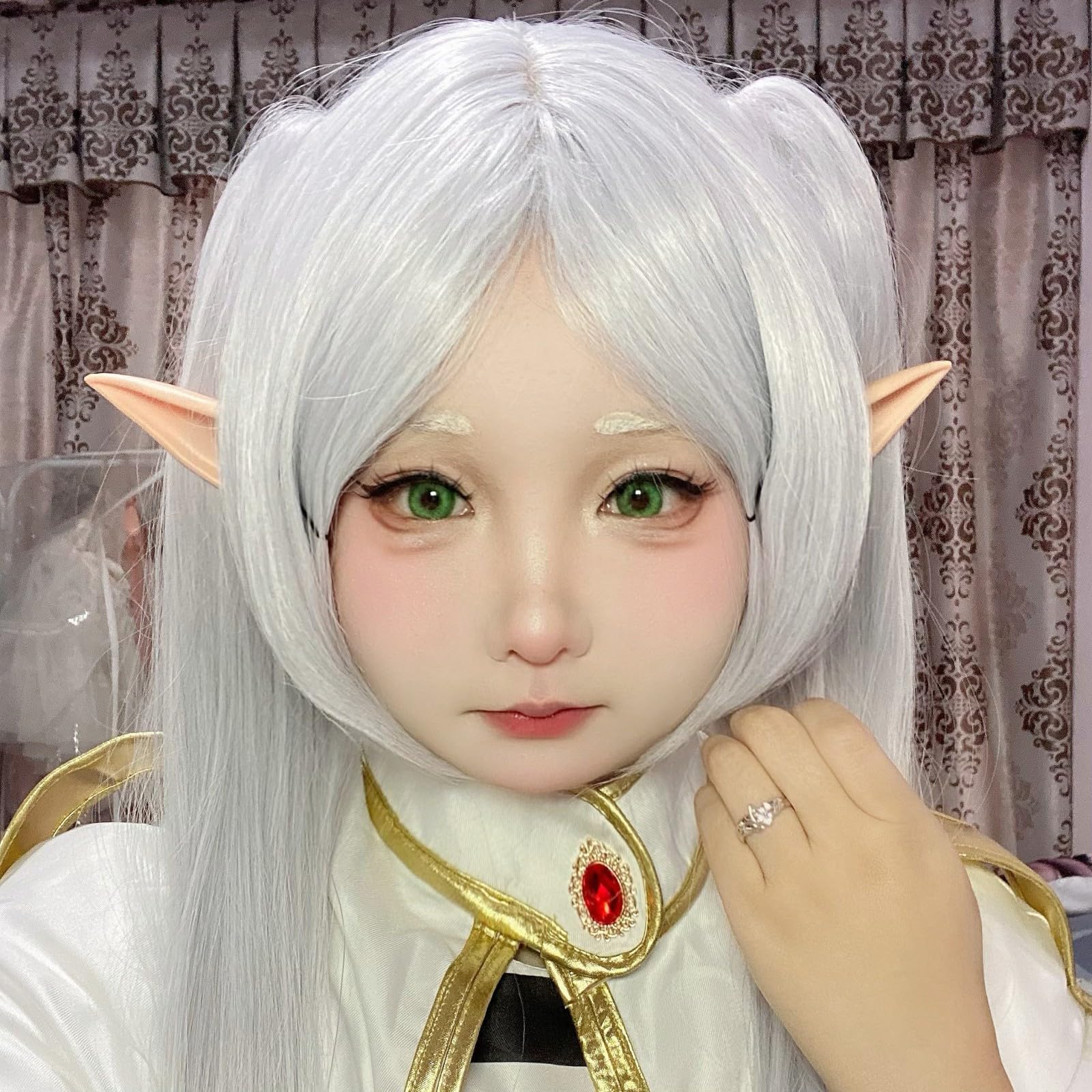 Amazon.co.jp: CHIASA フリーレン グッズ 鏡蓮華 指輪 リング ヒンメル