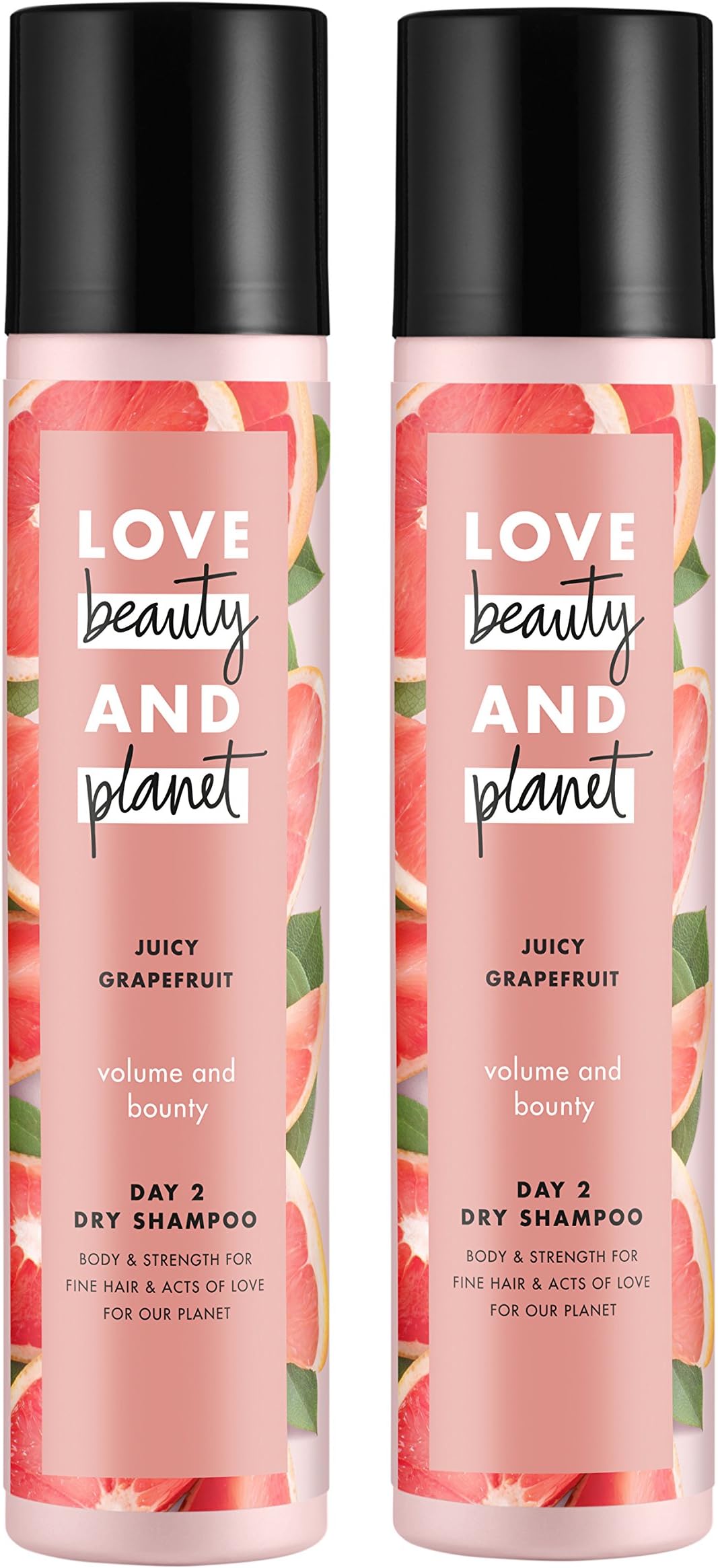 Love Beauty And Planet Volume & Bounty Dry Shampoo, Juicy Grapefruit, 8.6 Ounce