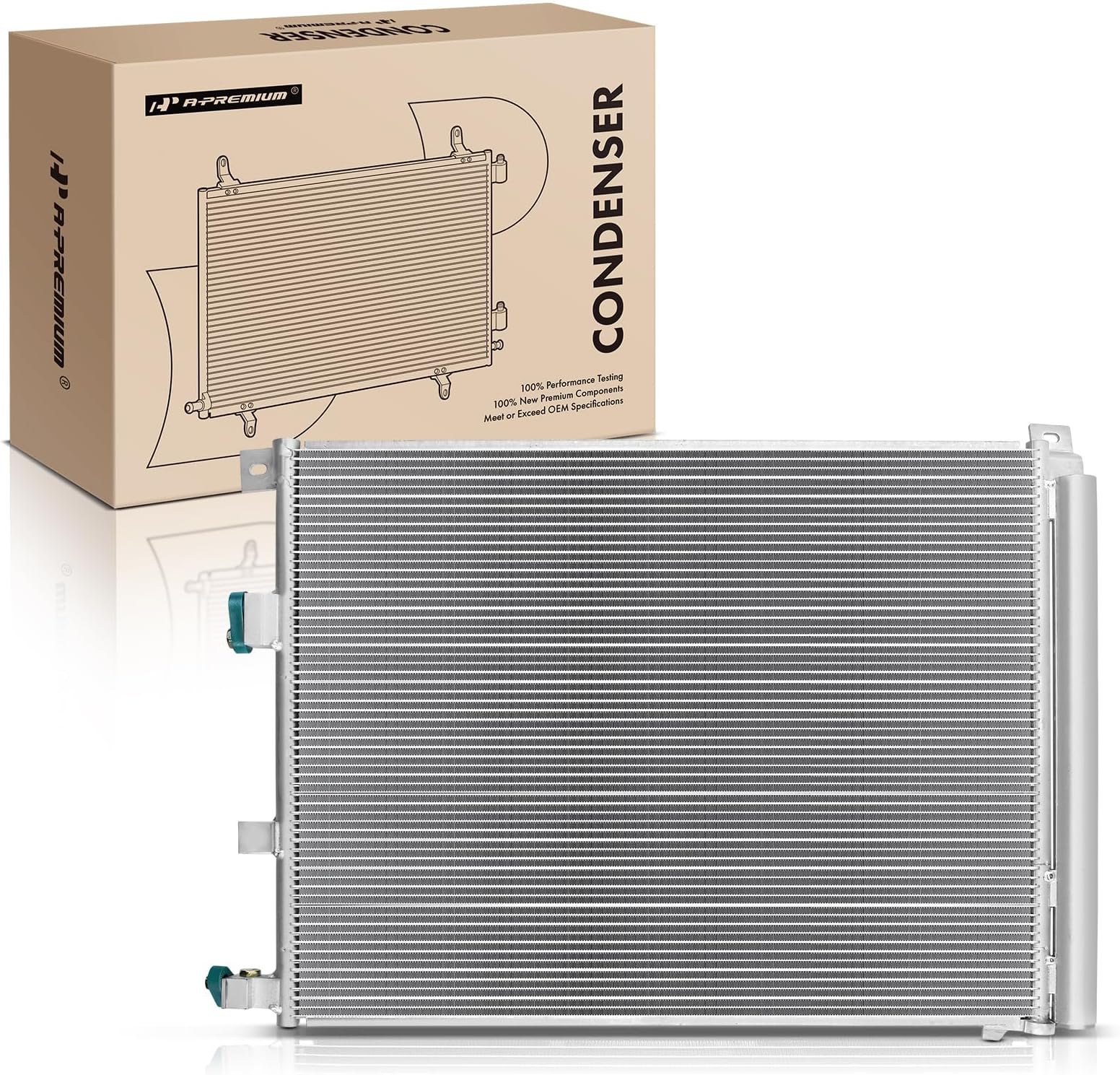 A-Premium AC Condenser Replacement for Nissan Sentra 2013-2018 1.8L