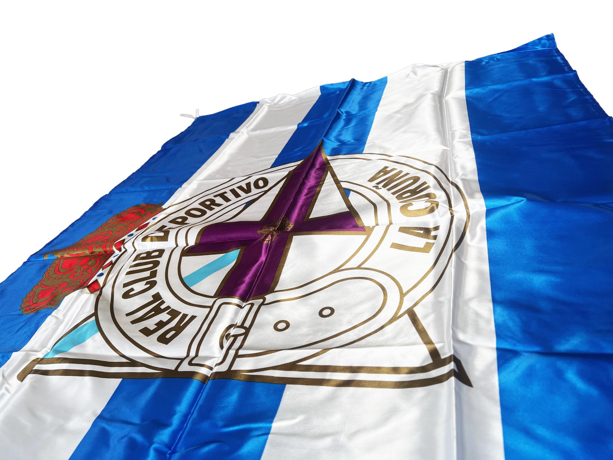 RC Deportivo De La Coruña | Bandera Franjas Horizontales