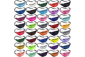 Versatile 40-Pack Neon Fanny Packs for Groovy 80s Parties and Adventurous Excursions