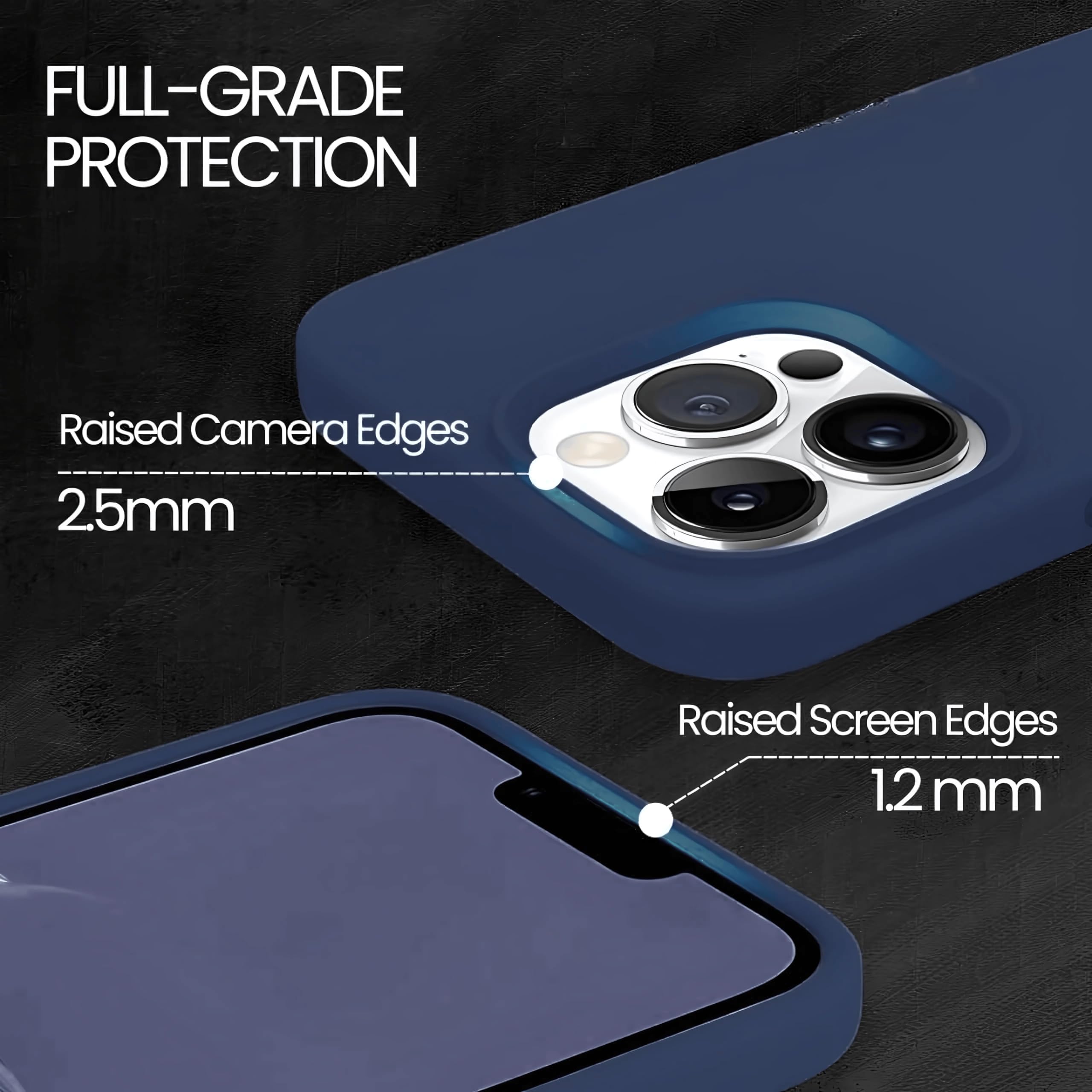 iPhone13promax iPhoneケース Amazon.com: Dark Blue Phone Case for iPhone 13 Pro Max Case