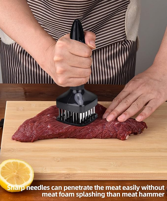 Ablandador de Carne Aliglow con Agujas de Acero Inoxidable miniatura 2
