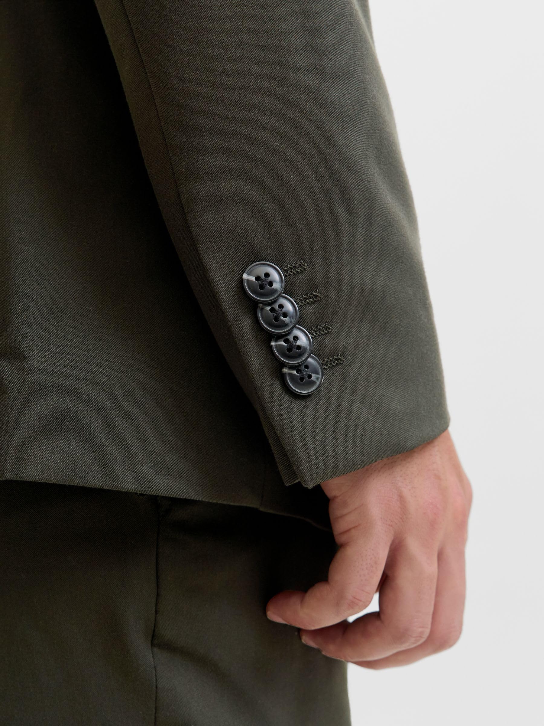 JACK & JONES Single Breasted Blazer And Tailored Trousers JPRFRANCO Super Slim Fit Suit