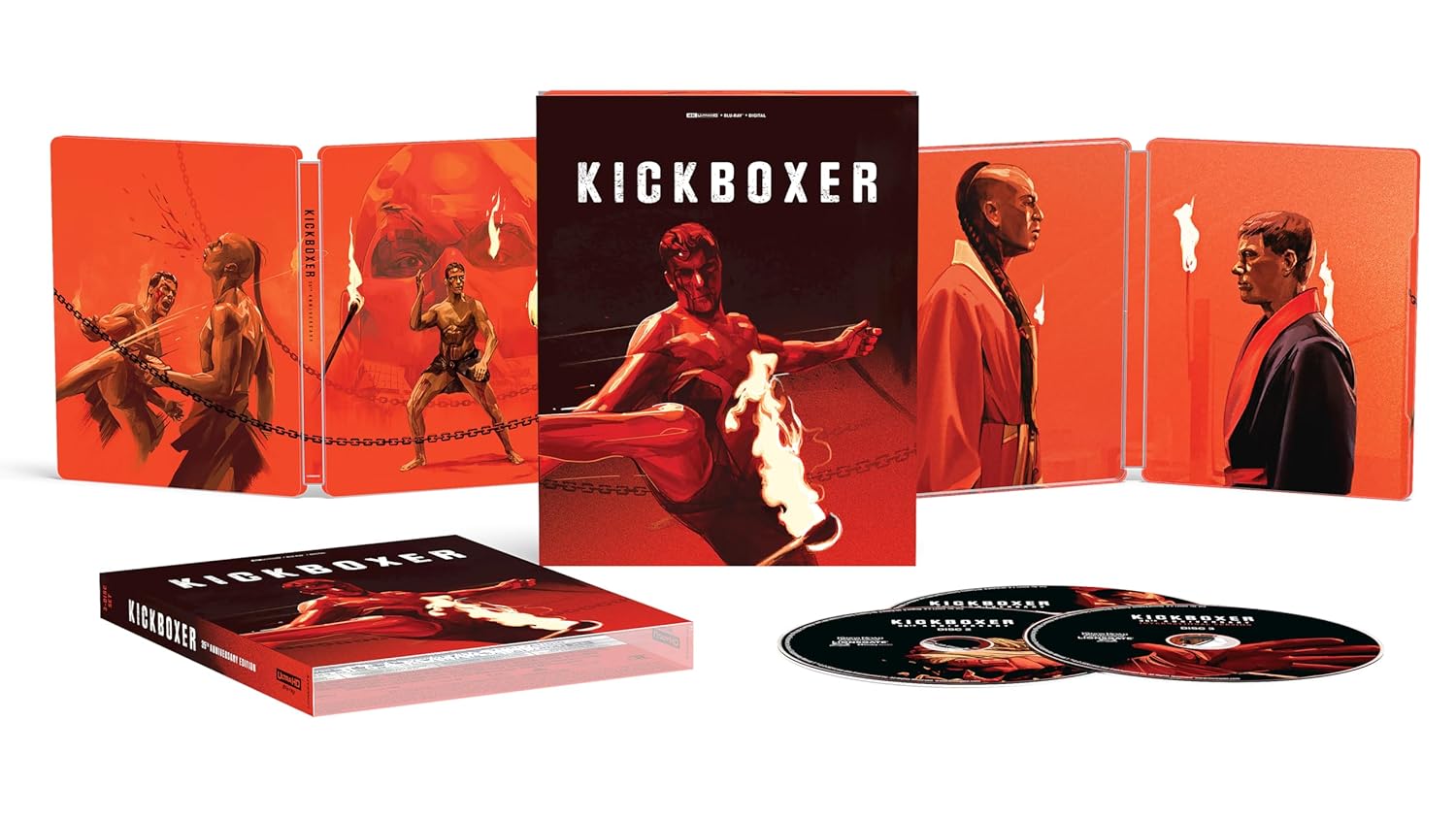 Kickboxer 4K Digital Amazon Steelbook