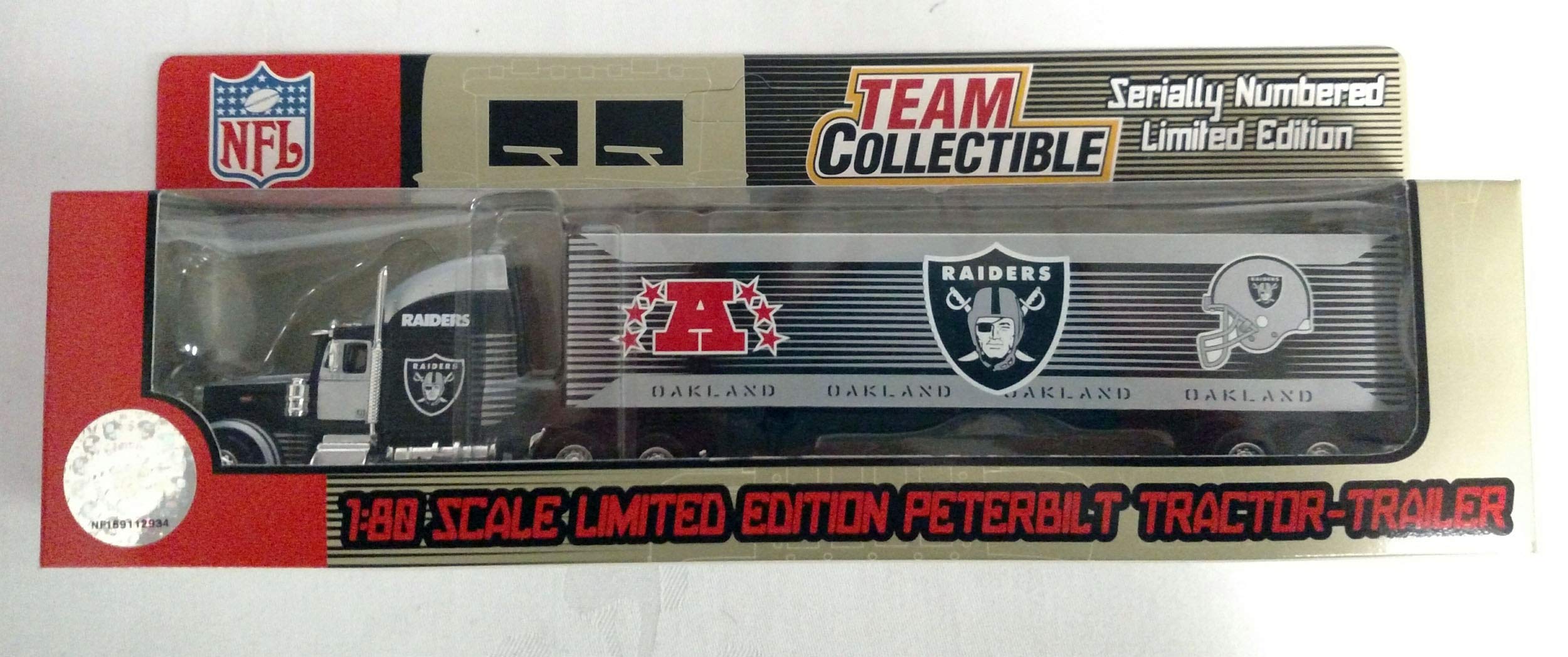 Oakland Raiders 2004 Limited Edition Die Cast Tractor Trailer