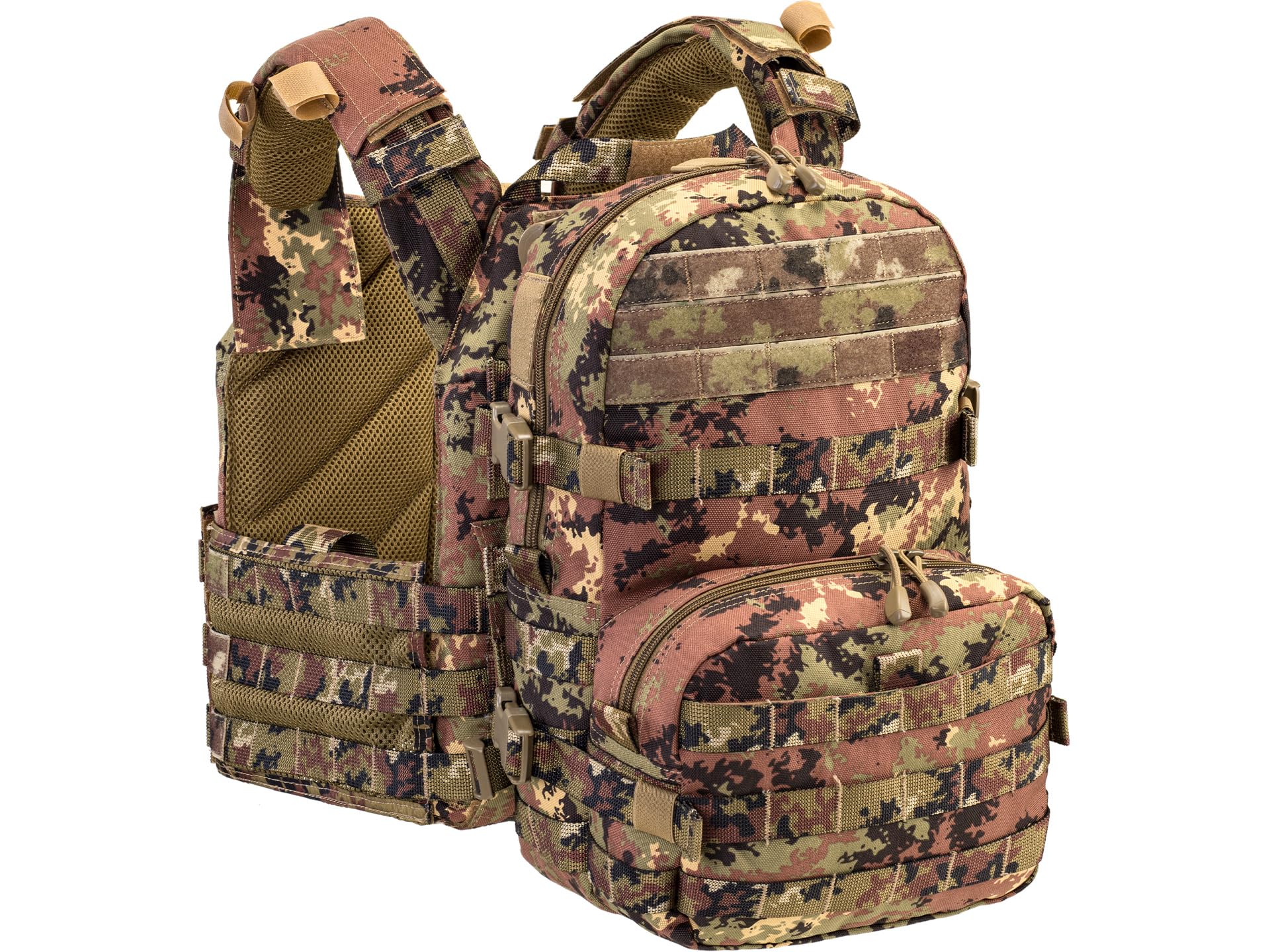 Defcon 5 Zaino Militare LINCE BACKPACK Vegetato D5-322 VI