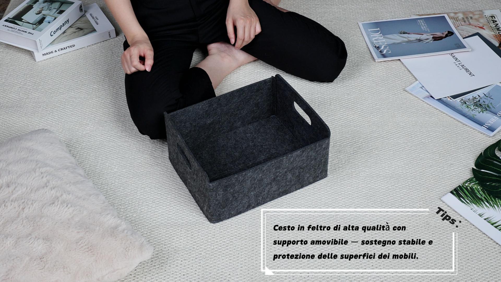 Minecraft Cassapanca marrone da 33 cm con coperchio, contenitore pieghevole in tessuto, organizer a cubo con manici, cubby per scaffali, armadio, elementi essenziali per la casa, regali per