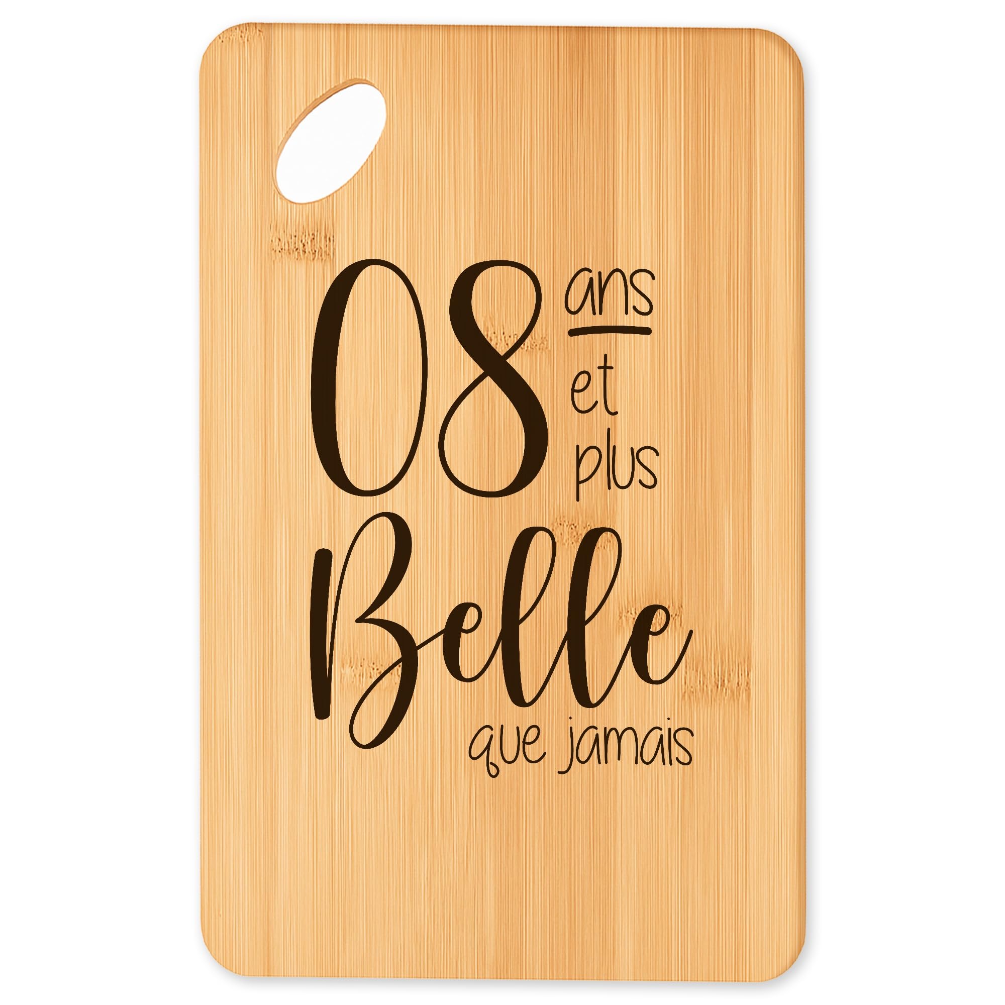 Planche à découper durable en bambou, grand plateau apéro de cuisine pour grillades de barbecue