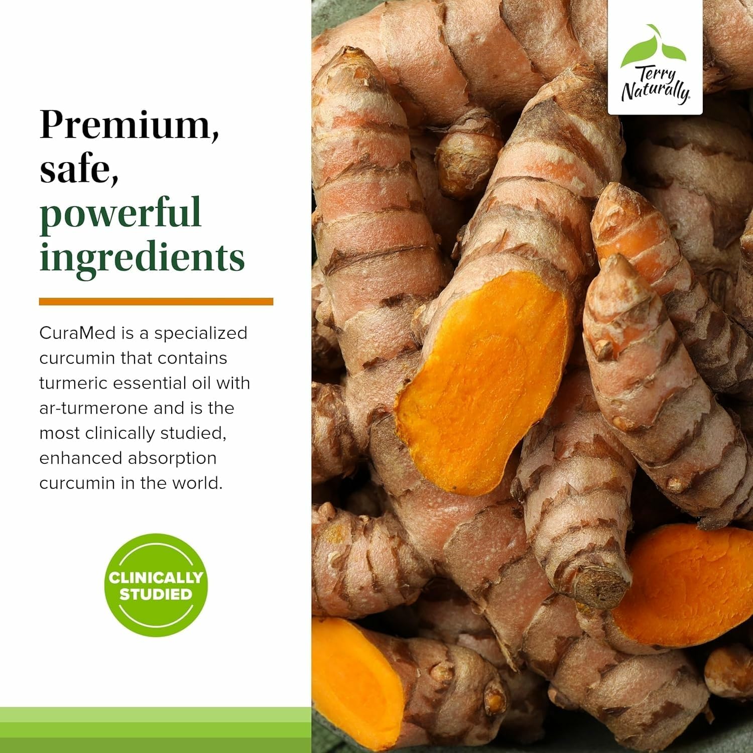 Terry Naturally CuraMed 750mg - Antioxidant Supplement for Brain & Heart Health - Supplement with High-Potency Curcumin Complex - Kidney, Liver & Immune Health Support - 60 Softgels (Pack of 3) - Image 4