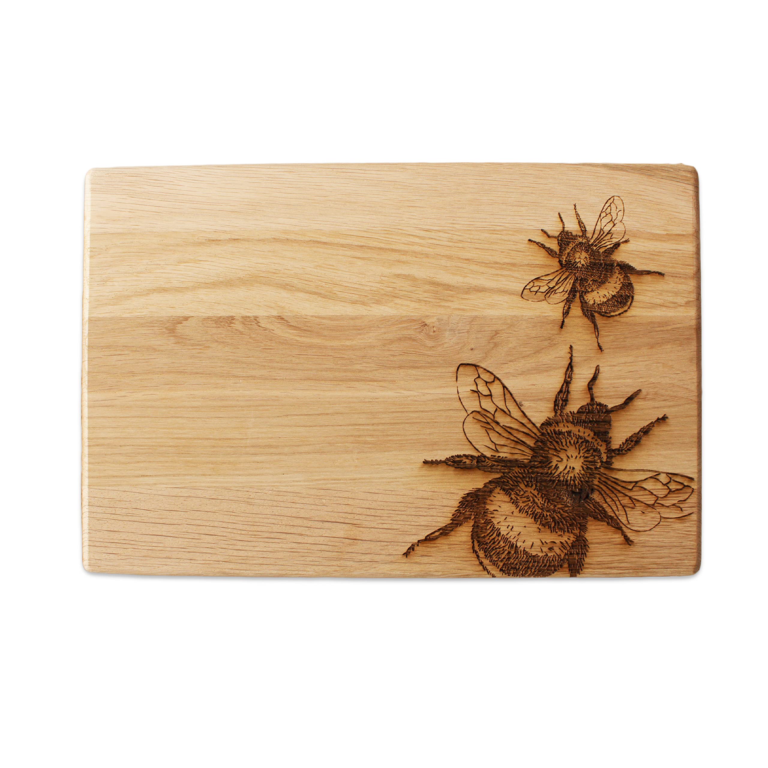 Planche de service en chêne d'abeille 30 cm pour éviter les plats ternes