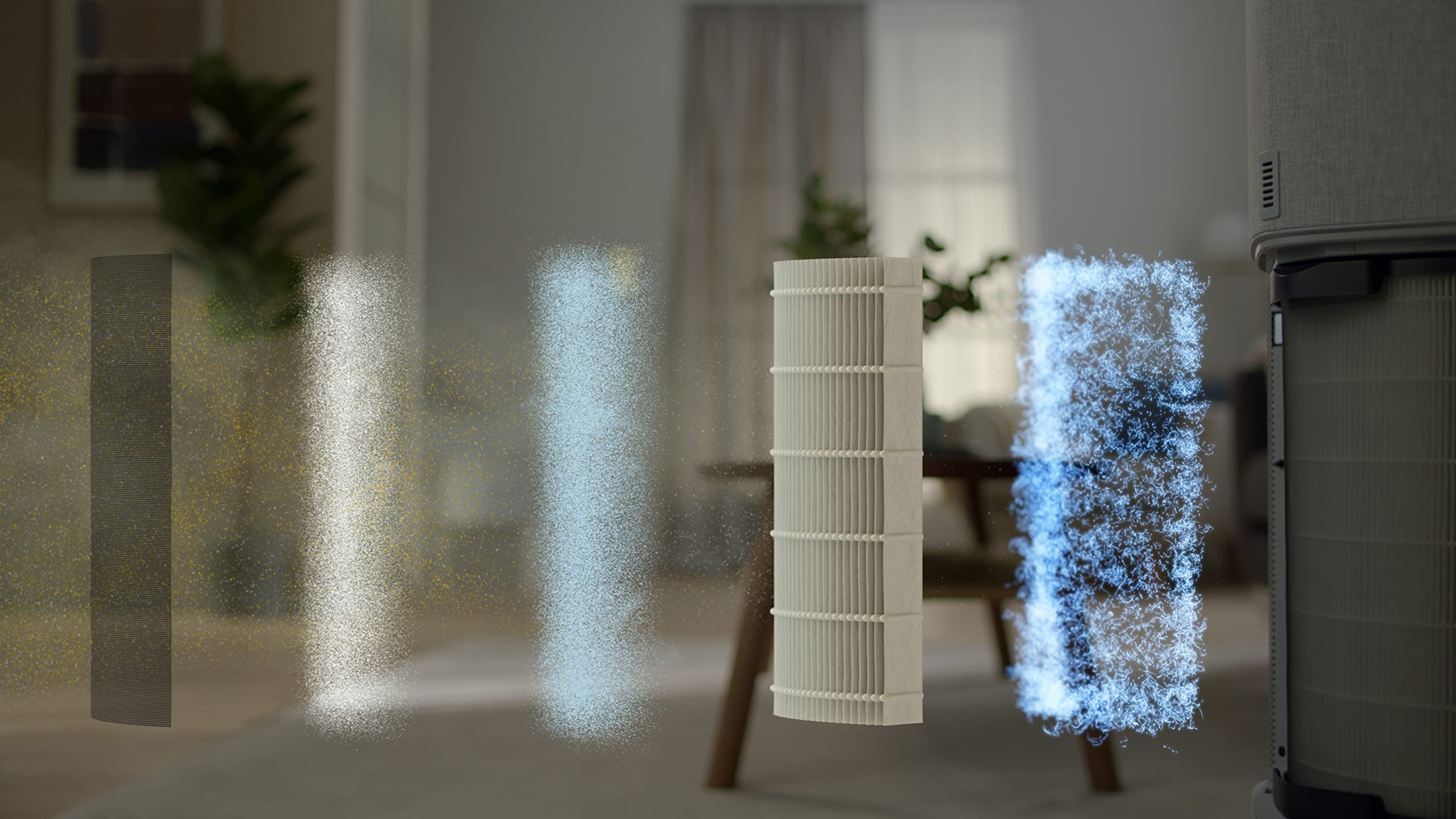 Electrolux EFDBTH6 Filtr antyalergiczny BREATHE360 (pasuje do Pure A9 PA91-60…) Wysoka filtracja pyłków idealna dla alergików, czyste powietrze, doskonała filtracja, długa żywotność