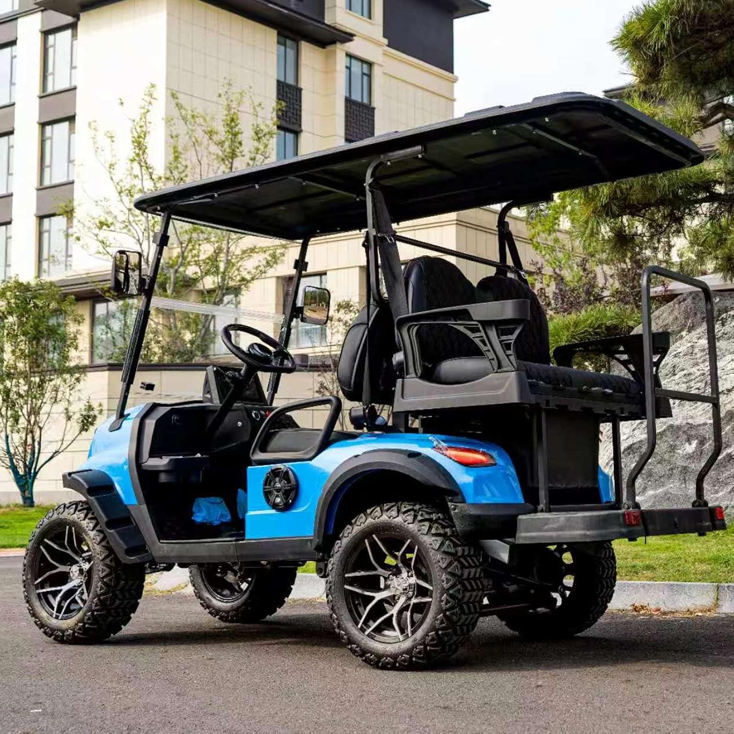GO UP 2+2 Golf carts 48v 150ahLithium Battery Handcart(Volume Pricing)