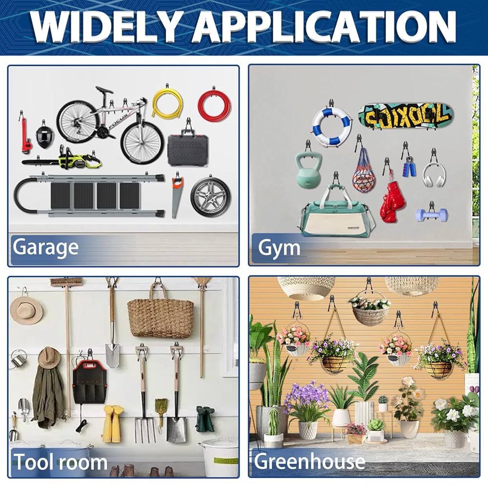 ☆ Custom Garage Hanger CK Ver.3 ☆ Custom Garage Hanger CK Ver.3 3-H Garage Wall Hooks 31