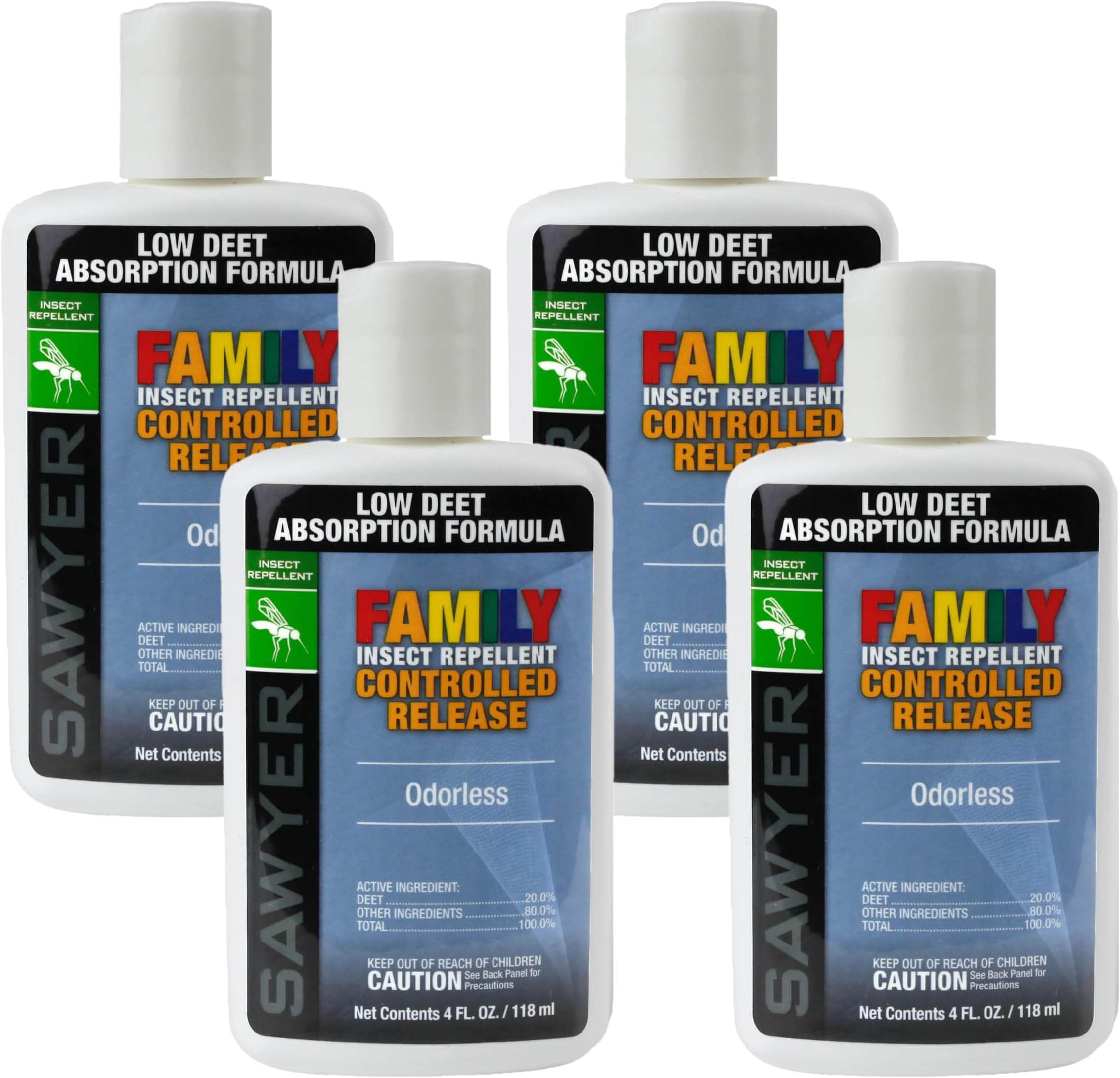 20% DEET Premium Family Insect Repellent Controlled Release