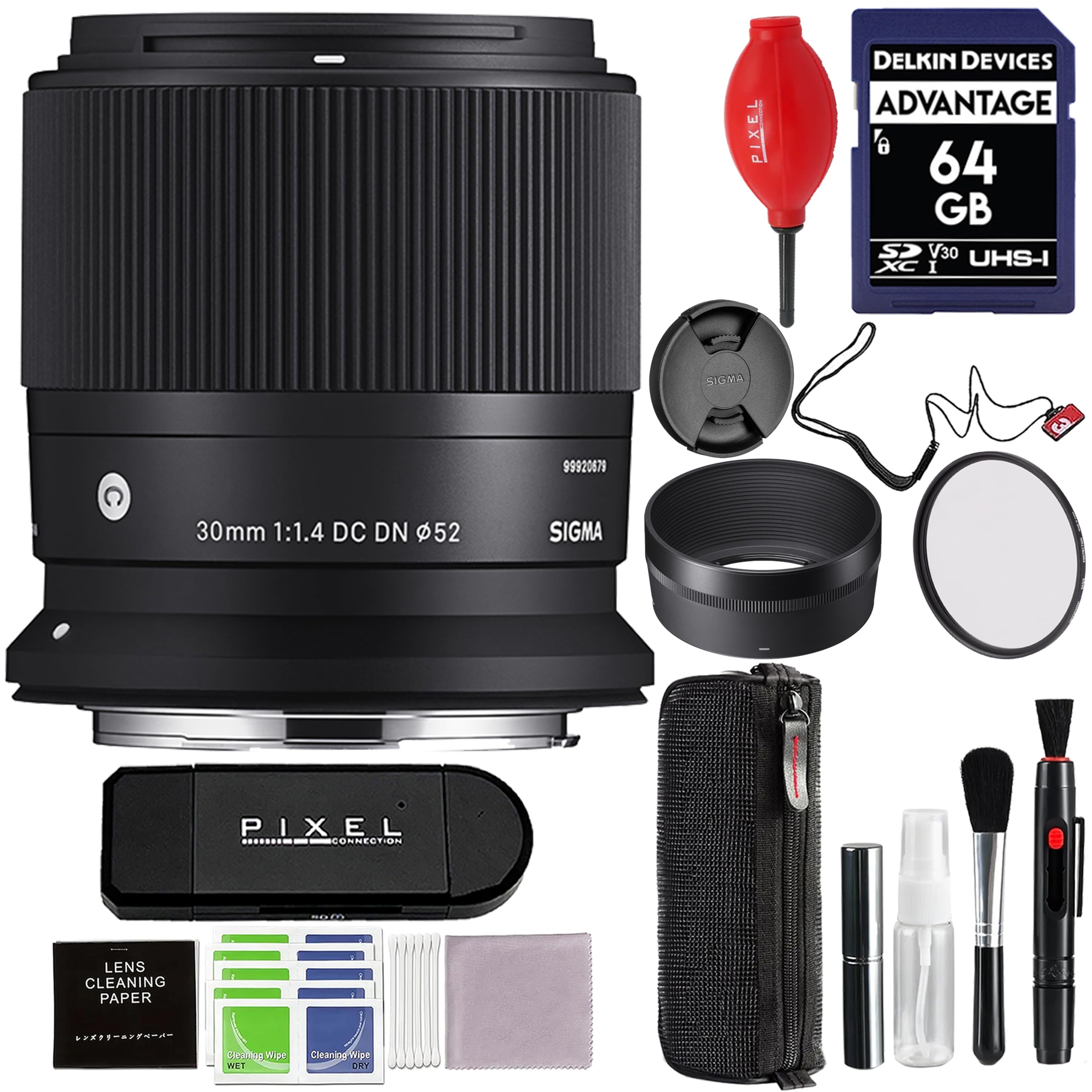 Amazon.com : Sigma 30mm f/1.4 DC DN Contemporary Lens for RF Mount