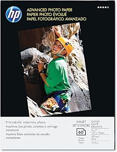 HP Advanced Gloss Photo Paper 5x7