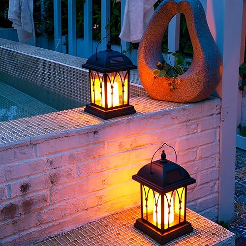 Miniatura 7 de Farol solar para exteriores, patio, jardín, faroles colgantes impermeables, lámpara de mesa, luz de suspensión, luz de lectura, camping, luces LED