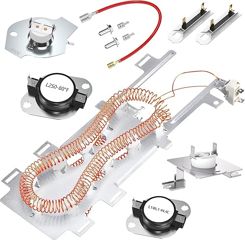 8544771 Elemento calefactor para secadora que reemplaza Maytag Whirlpool WP8544771 PS11746337 W10836011 WP8544771VP 1180054 AP6013115 (5400 vatios,