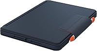 Vista 5 de Logitech Rugged Combo 3 Touch iPad® Funda de teclado con trackpad y conector inteligente para iPad (7ª, 8ª y 9ª generación) para educación - Azul