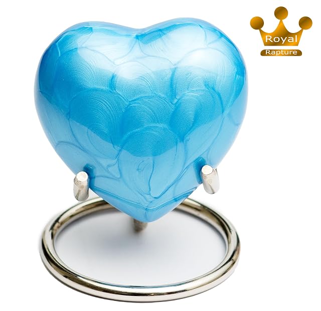 Foto 2 de 2 de Royal Rapture Urna Corazón con Soporte para Cenizas Incineración Conmemorativa Decorativa