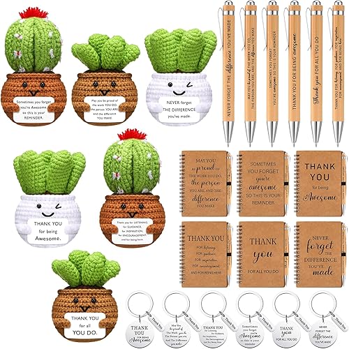 6 Set Employee Appreciation Gifts Bulk - New Year Gifts For Coworkers