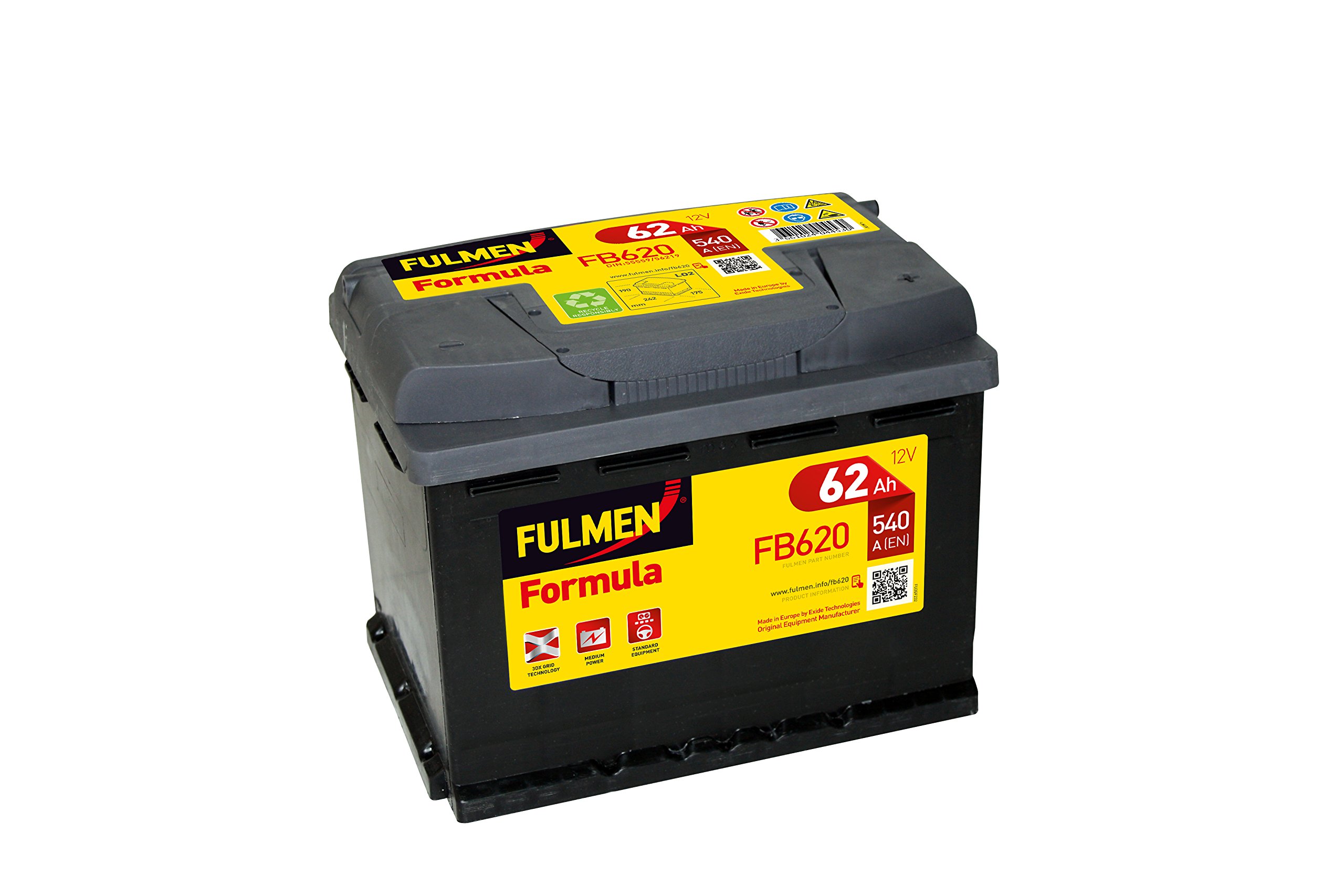Fulmen FB620 - Batterie de démarrage