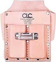 Vista 1 de CLC Custom Leathercraft 700 Tool Pouch, Heavy Duty, 5-Pocket, Tan