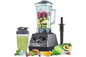 VEWIOR 2200W Blenders for Kitchen, Professional Smoothie Blender with 68oz Tritan Container...