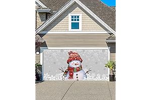 Christmas Garage Door Banner Cover