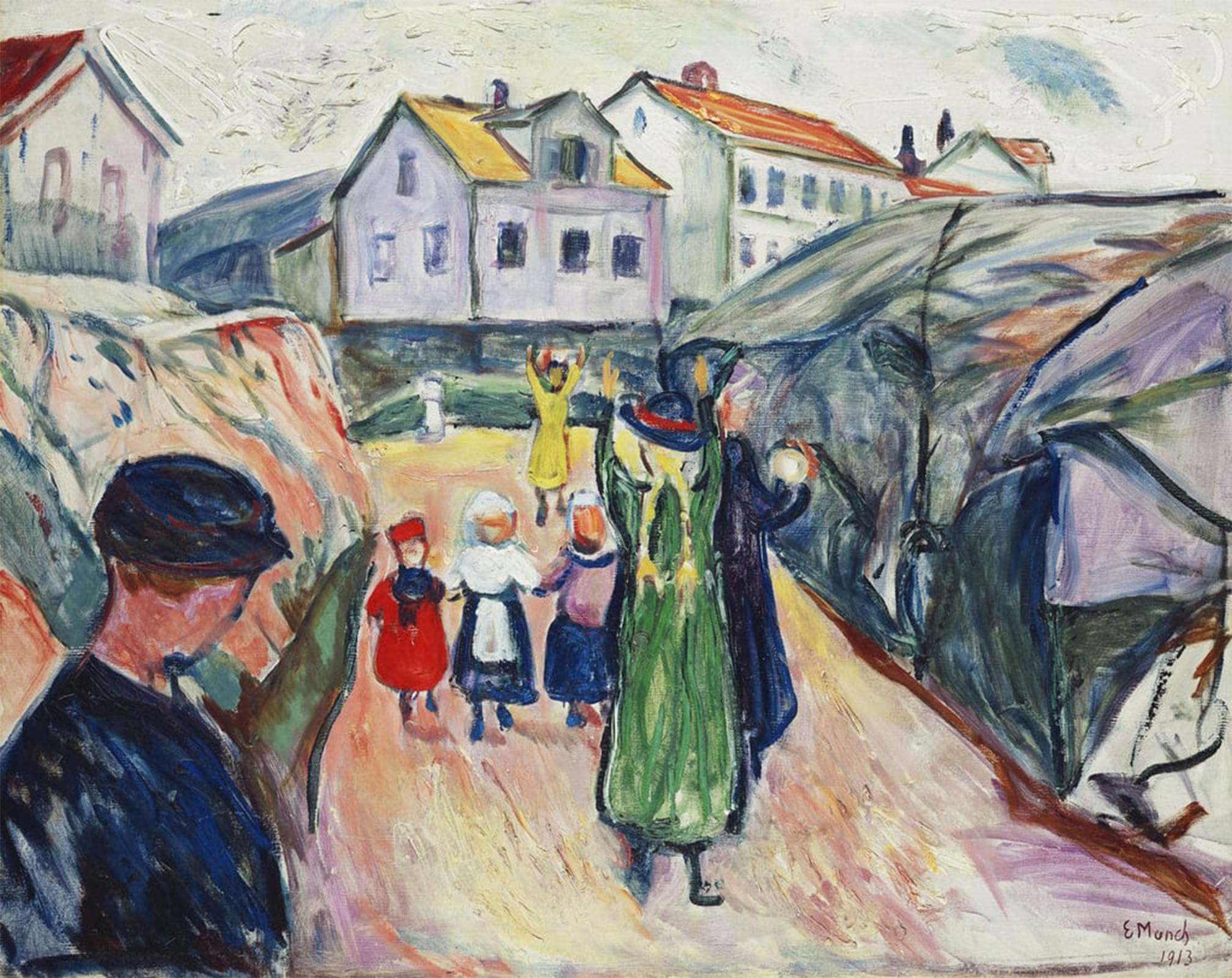 Cuadro en Lienzo de Edvard Munch para Solucionar Paredes Vacías y dar Vida a Espacios Aburridos 5