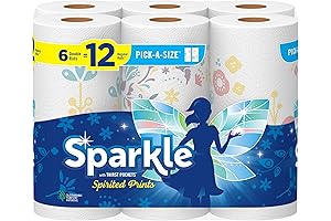 Sparkle Pick-A-Size Paper Towels: Everyday Value With Bonus Half Sheets