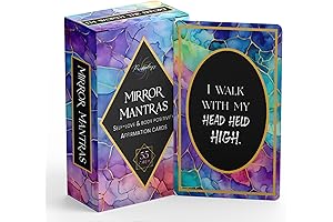 Mirror Mantra Affirmation Cards for Women