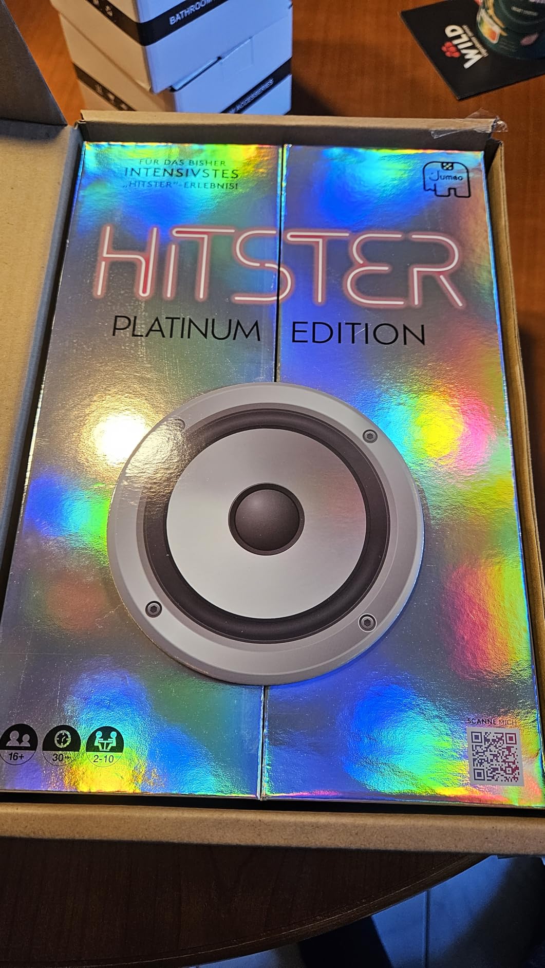 Hitster Platinum Edition - Music Party Game with 500 Songs of Pop, Rock ...